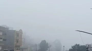 تحذير طقسي: ظاهرة جوية مستمرة حتى الساعة العاشرة صباحاً